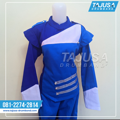 ide baju pasukan warna biru