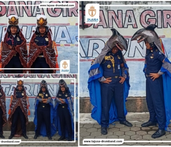 menciptakan karakter maskot drumband