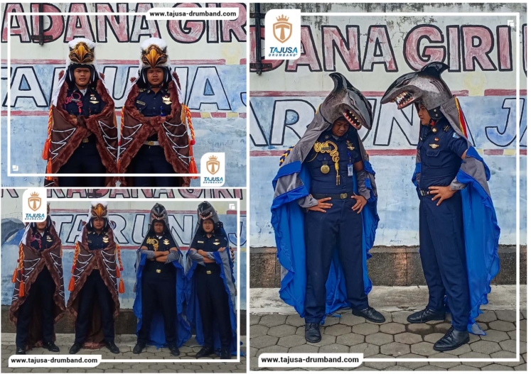 menciptakan karakter maskot drumband