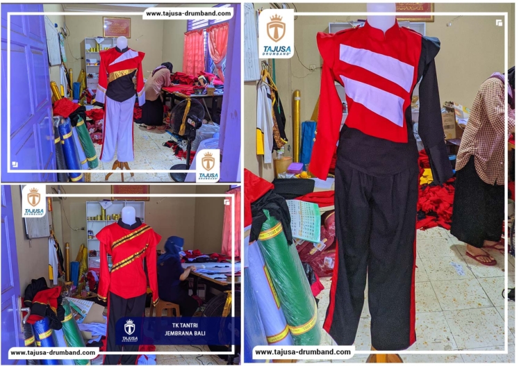 Baju drumband untuk penampilan menawan