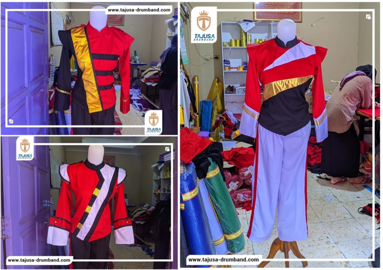 model baju drumband sd