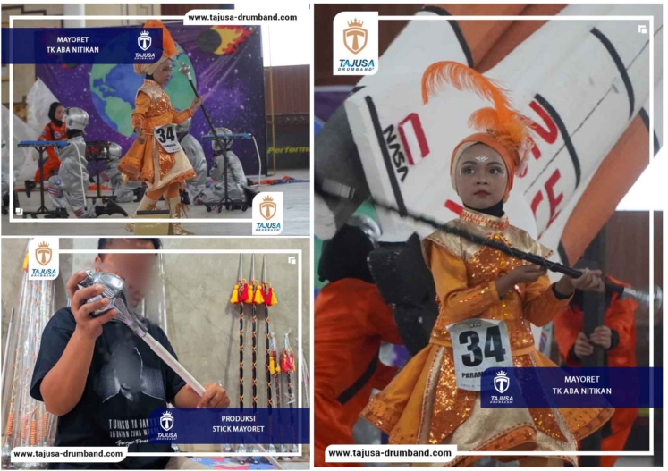 baju drumband Perempuan berjilbab