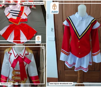 baju penari drumband
