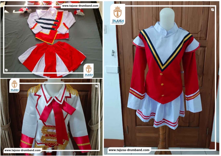 baju penari drumband