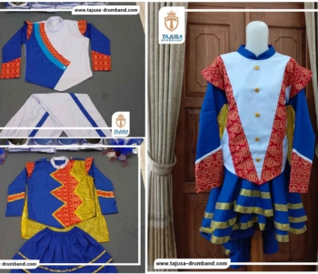 baju drumband kombinasi batik