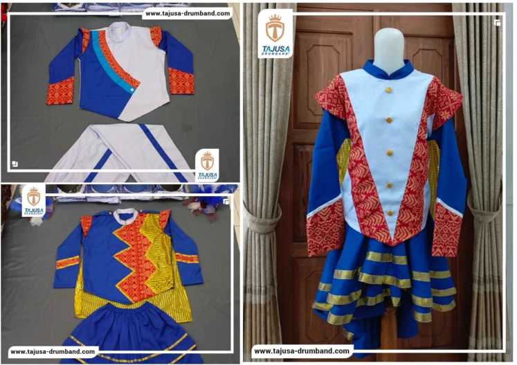baju drumband kombinasi batik