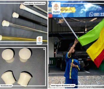 tongkat bendera drumband