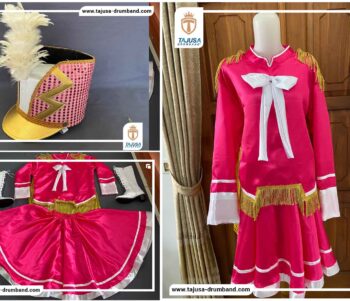 Baju Drumband Warna Pink