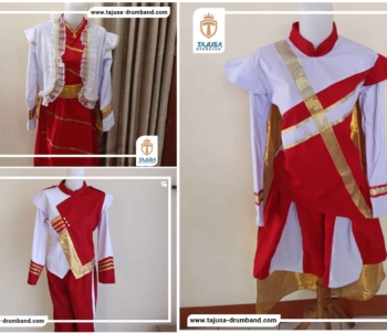 baju drumband merah putih