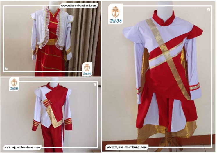 baju drumband merah putih