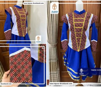 contoh contoh Seragam Mayoret Motif Batik