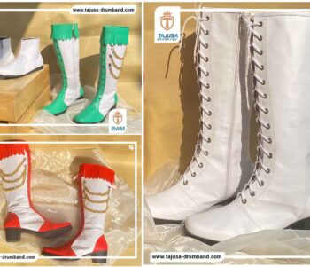 sepatu mayoret putih