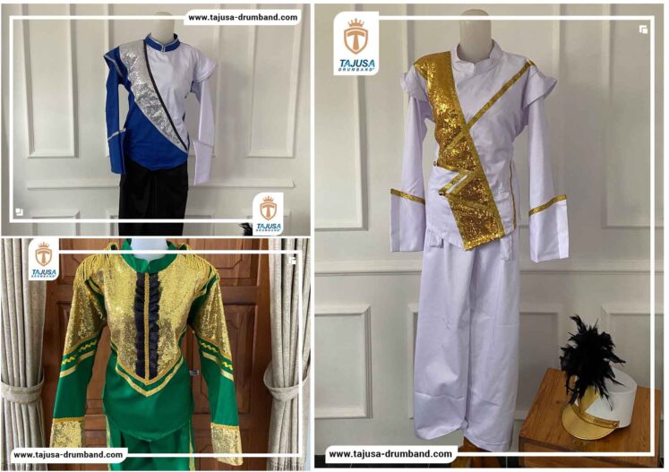 Seragam Drumband hiasan Payet