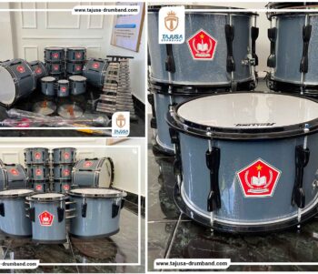 alat drumband warna abu abu