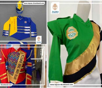 Baju Drumband Bordir Logo