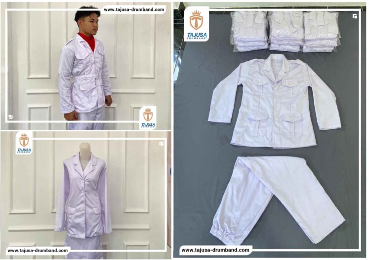 Baju Paskibraka putih