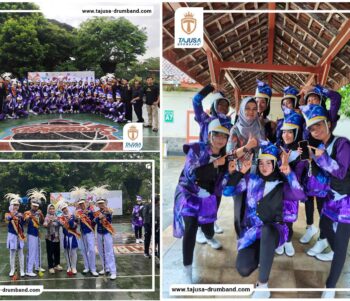 Kostum Drumband Ungu Petir