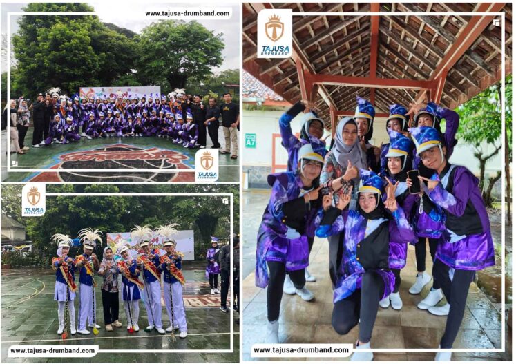 Kostum Drumband Ungu Petir