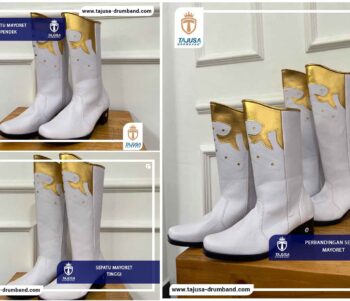 Perbandingan Sepatu Mayoret Tinggi dan Pendek