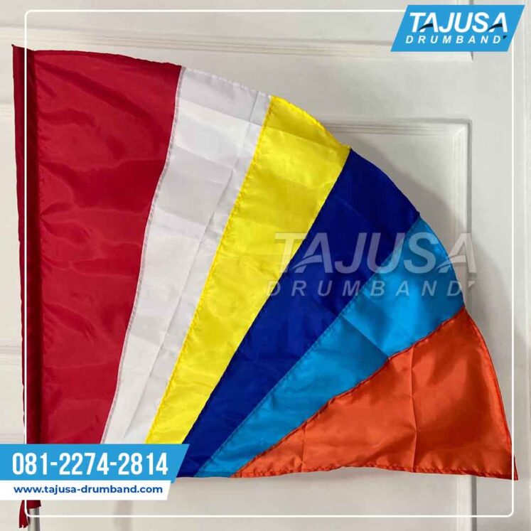 Distributor bendera drumband satin Yogyakarta