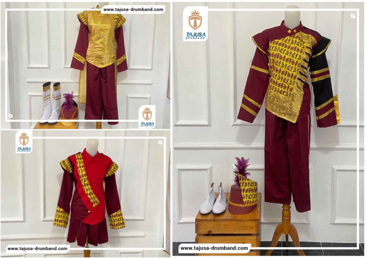 Baju Drumband Motif Batik Papua