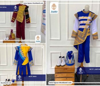 baju Drumband Custom Motif
