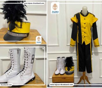 Baju Drumband Kuning Hitam