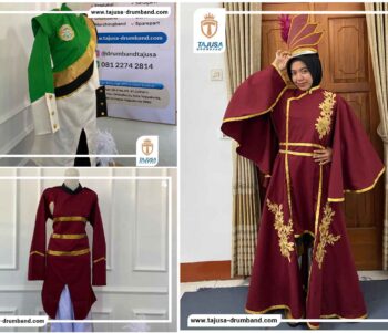 baju drumband muslimah