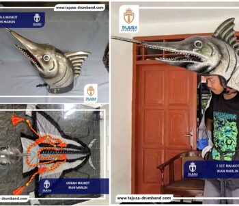 maskot ikan marlin