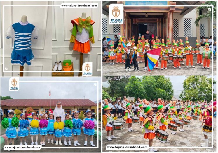 berbagai model baju drumband tk