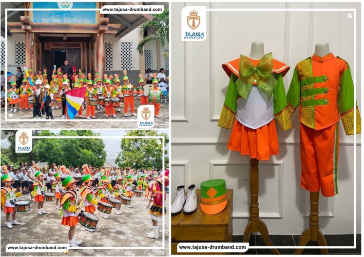 baju parade drumband