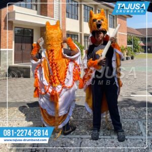 Vendor maskot drumband karakter Jogja