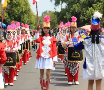 vandel drumband bordir