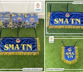 Vandel Drumband Bahan Bludru