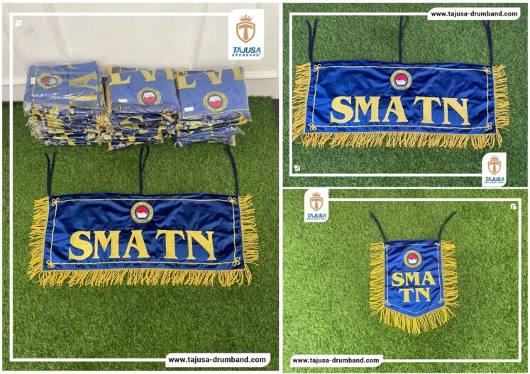 Vandel Drumband Bahan Bludru