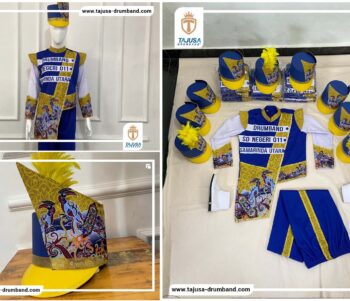 kostum Drumband Batik Rangkong