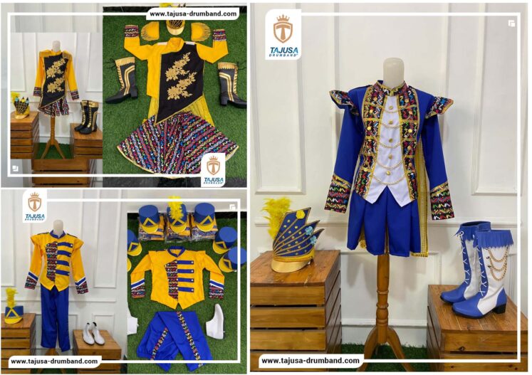 Baju Drumband Motif Batik Bima NTB Custom