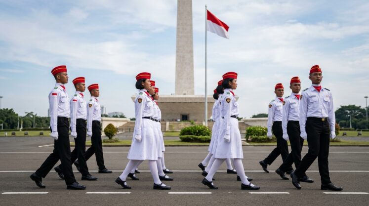 Aturan seragam Paskibraka nasional