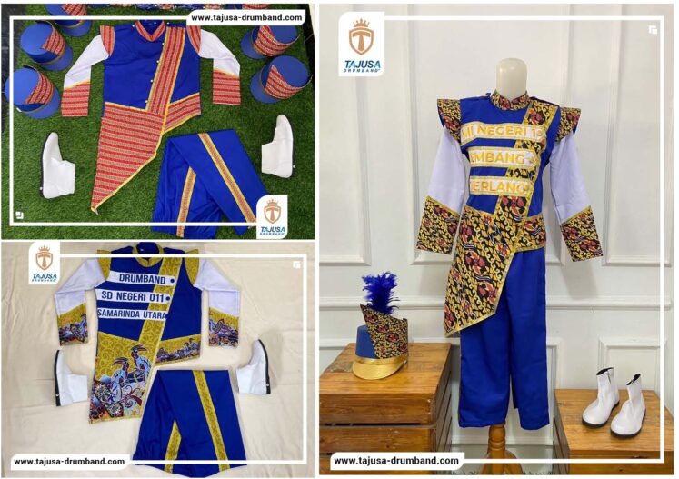 cara memesan baju drumband motif batik